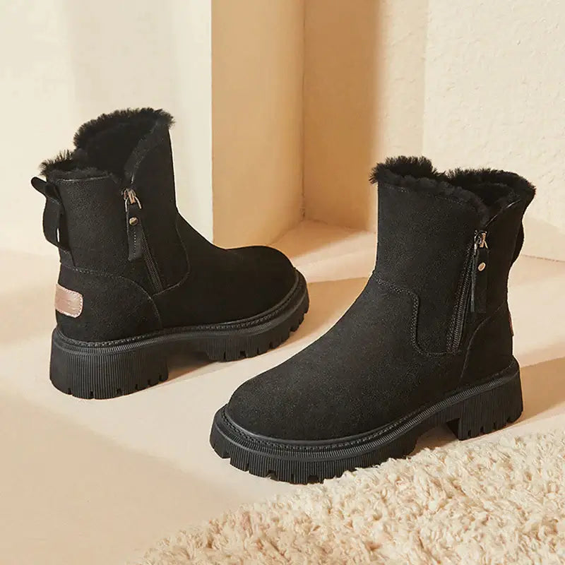 Bota Feminina Peluciada Aurora