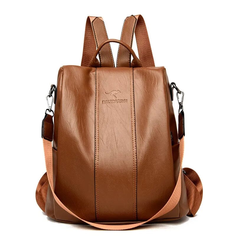 Bolsa Mochila Feminina Couro Legítimo Louis Lane