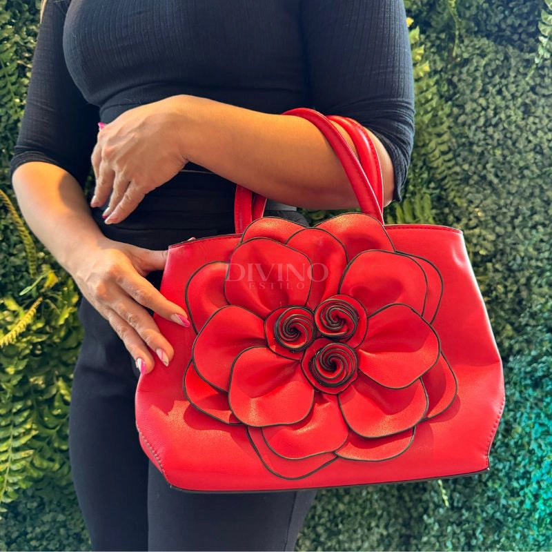 Bolsa Tote Feminina de Couro Impermeável - Fiore