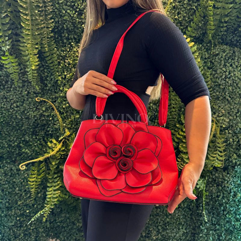 Bolsa Tote Feminina de Couro Impermeável - Fiore