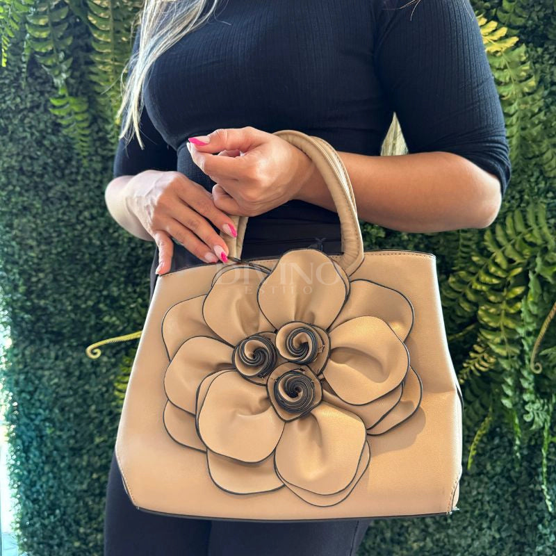 Bolsa Tote Feminina de Couro Impermeável - Fiore