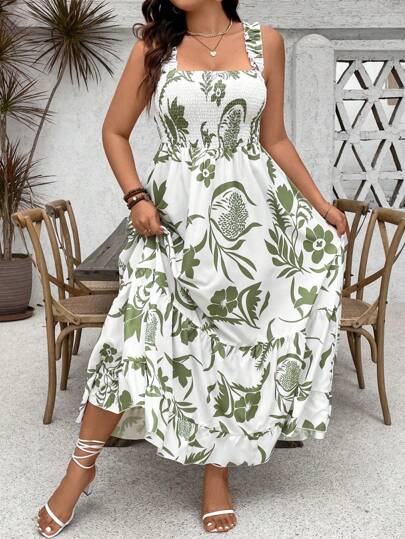 Vestido Boho Floral Maia – Conforto e Estilo em Plus Size