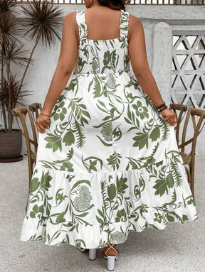 Vestido Boho Floral Maia – Conforto e Estilo em Plus Size